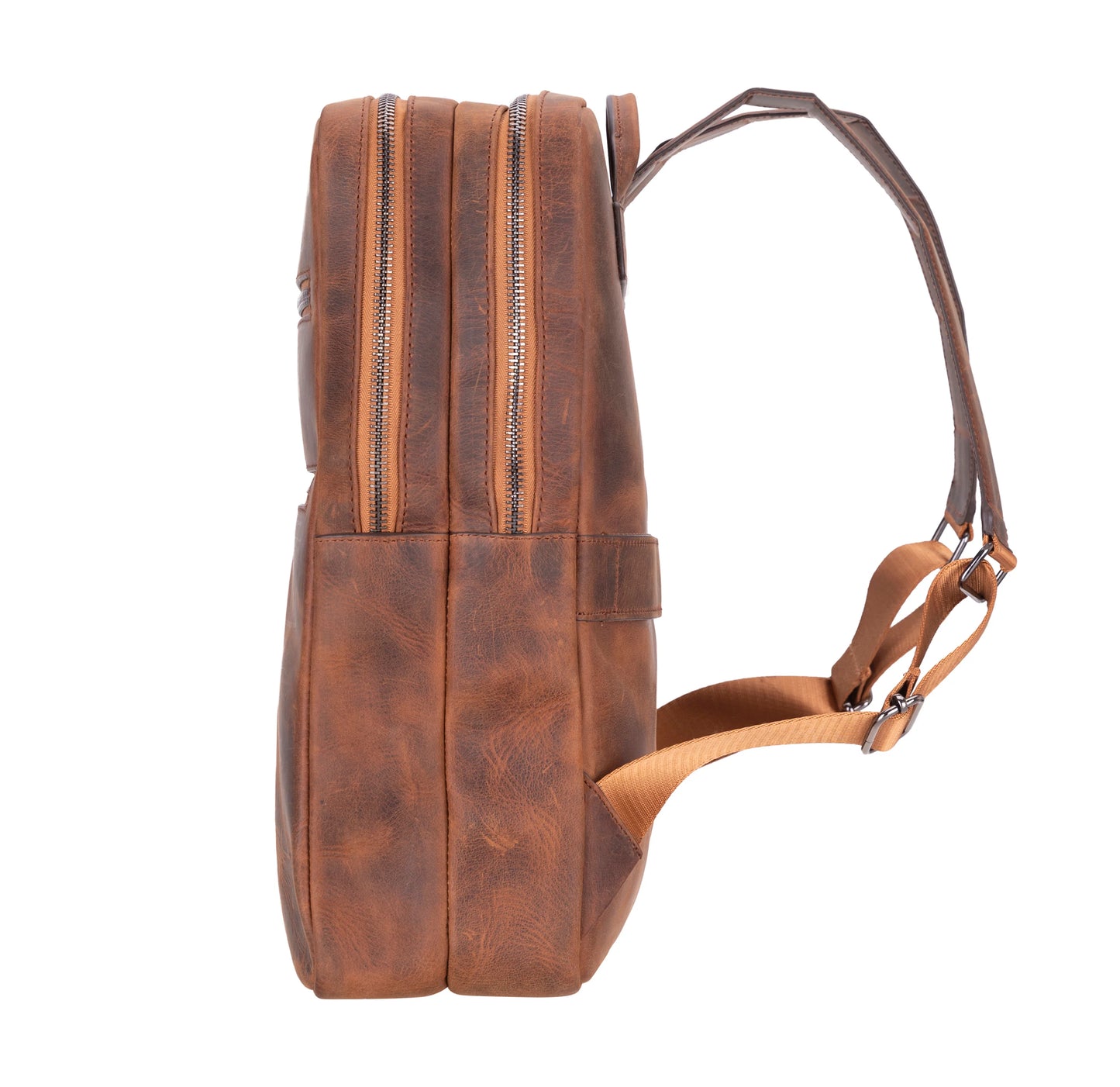 Hidden Castle, Hakiki Deri Sırt Çantası