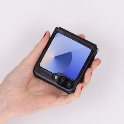 Flex Cover Samsung Z Flip 6 Leather Case