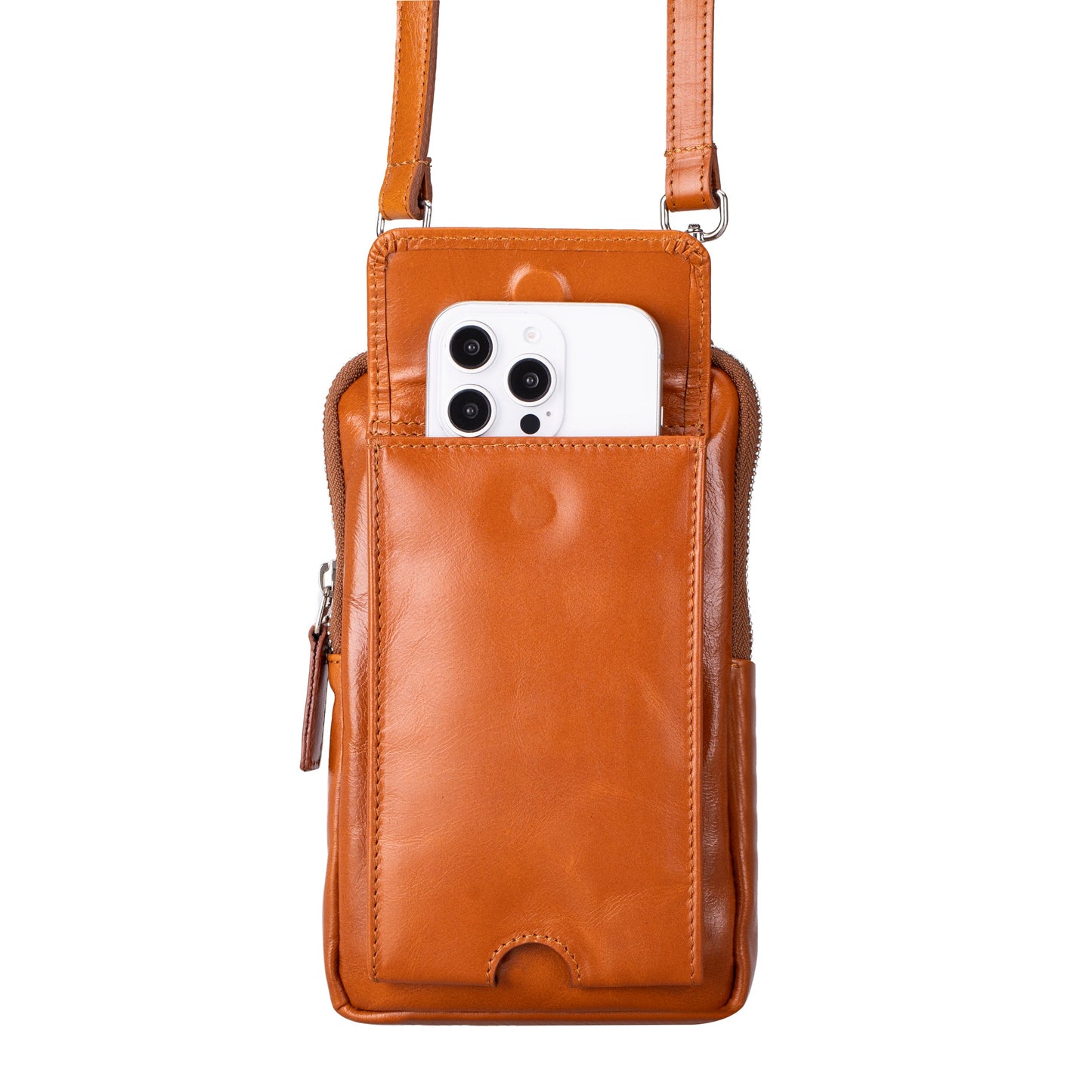 Nino Leather Crossbody Bag