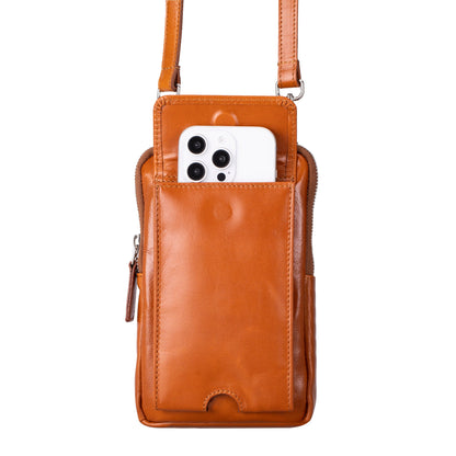 Nino Leather Crossbody Bag