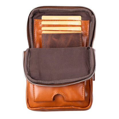 Nino Leather Crossbody Bag