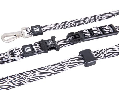 Desenli Geri Dönüştürülmüş Eller Serbest Köpek Tasması