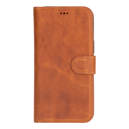 Magic iPhone 16 Plus Detachable Leather Wallet Case