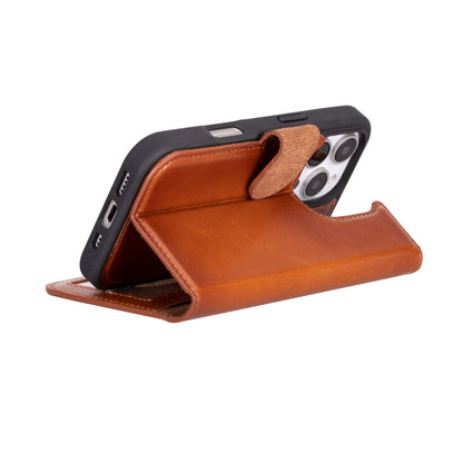 Magic iPhone 16 Pro Detachable Leather Wallet Case