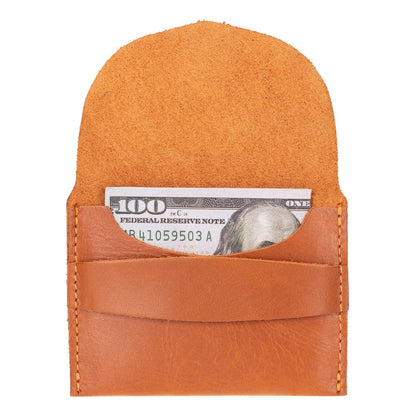 Kyoto, Hakiki Deri İnce Kartlık, El Yapımı Cüzdan