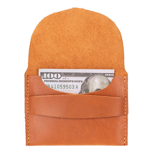 Kyoto, Hakiki Deri İnce Kartlık, El Yapımı Cüzdan