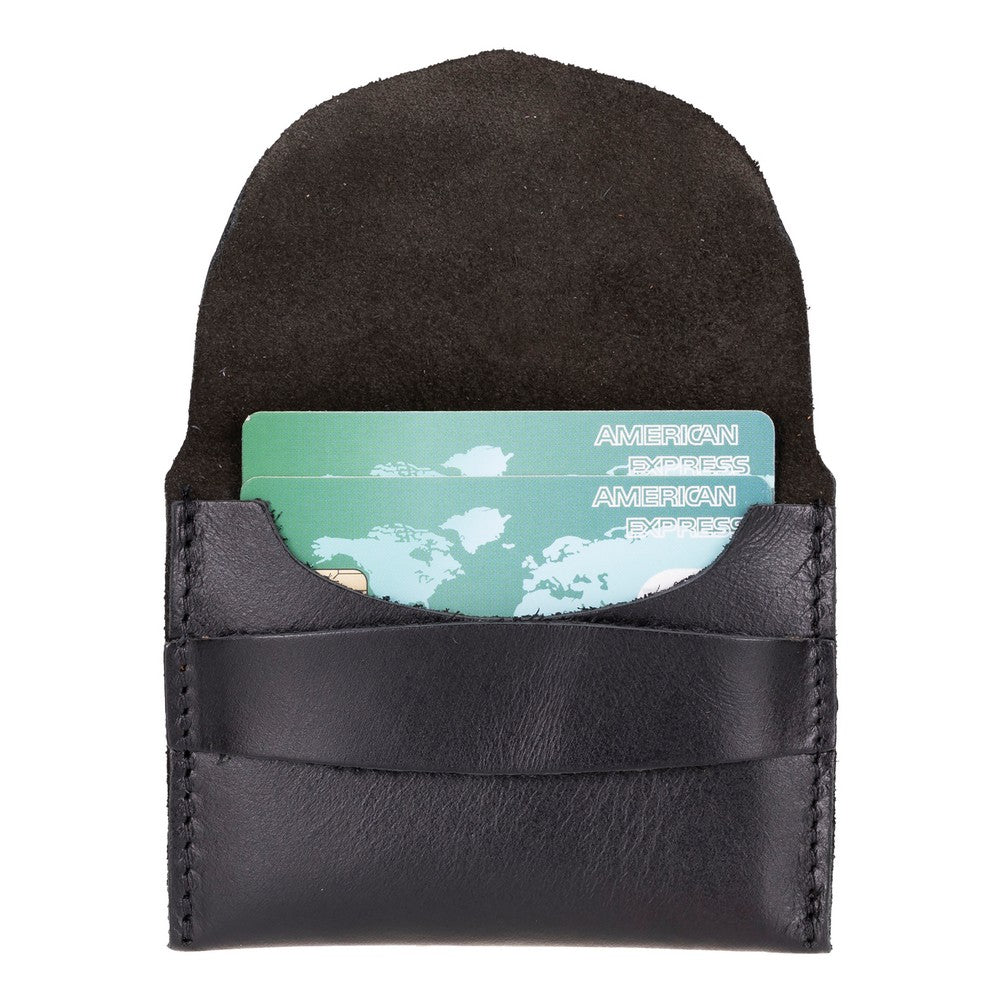 Kyoto, Hakiki Deri İnce Kartlık, El Yapımı Cüzdan