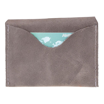 Kyoto, Hakiki Deri İnce Kartlık, El Yapımı Cüzdan