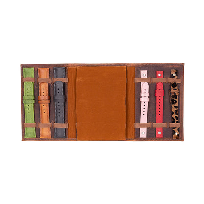 Triple Watch Band Leather Organizer