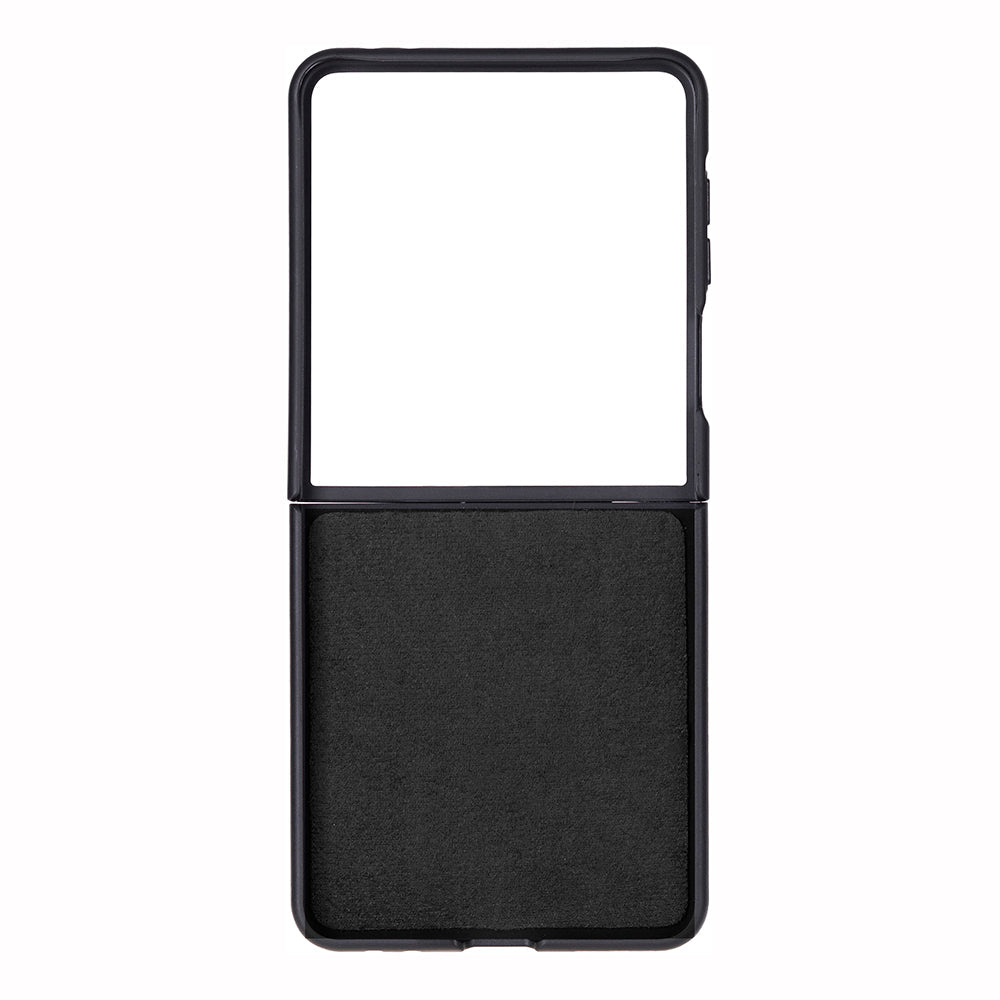 Flex Cover, Samsung Z Flip 7 ile Uyumlu Hakiki Deri Kılıf