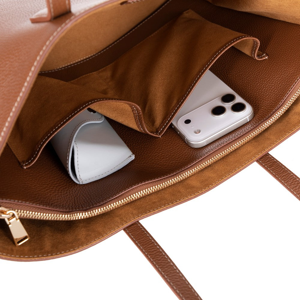 Solea, Hakiki Deri Kadın Çantası, Omuz Askılı