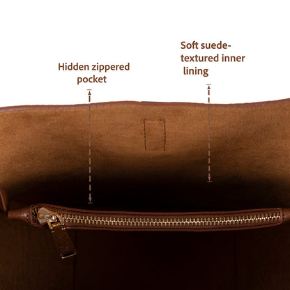 Azura, Hakiki Deri Kadın Çantası, Omuz Askılı