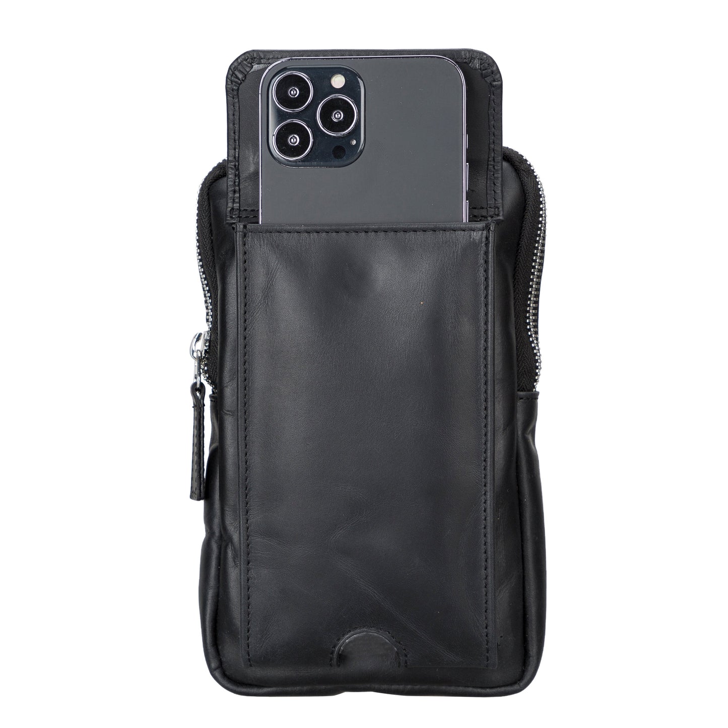 Nino Leather Crossbody Bag