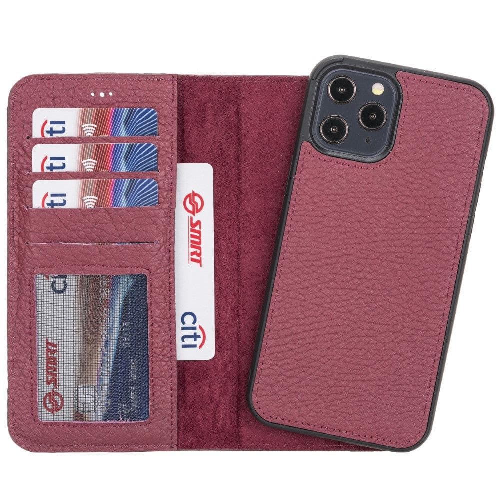 Apple iPhone 12 Series Detachable Leather Case / MW iPhone 12 Pro Max 6.7" / FL1