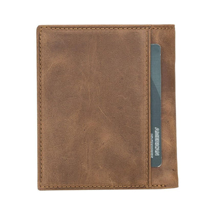 Leather Yetta Card Holder Bouletta