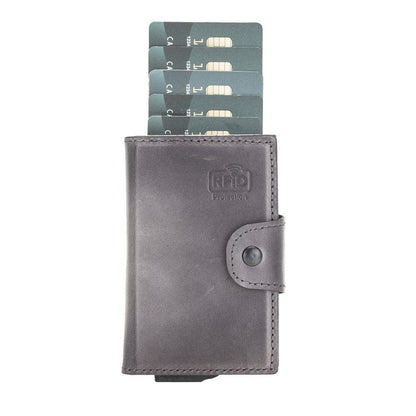Mondello Leather Pop-Up Card Holder RST9EF
