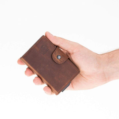 Mondello Leather Pop-Up Card Holder G19