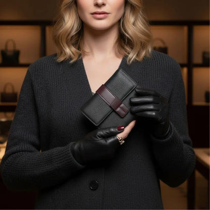 Elba, Hakiki Deri Kadın Cüzdanı, El çantası