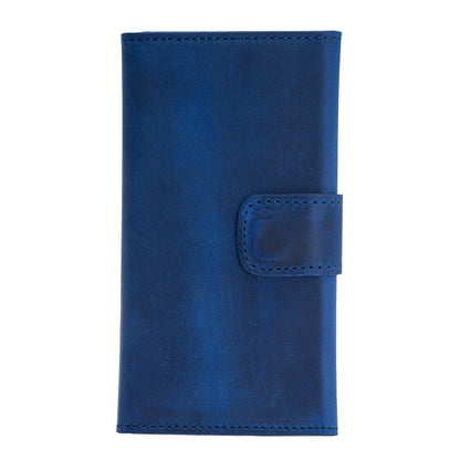 Santa, iPhone 11 Pro Hakiki Deri Kılıf, Çıkarılabilir Kapak, Cüzdan