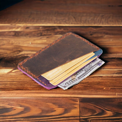 Carte, Hakik Deri Kartlık, El Yapımı Cüzdan