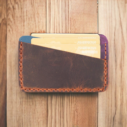 Carte, Hakik Deri Kartlık, El Yapımı Cüzdan